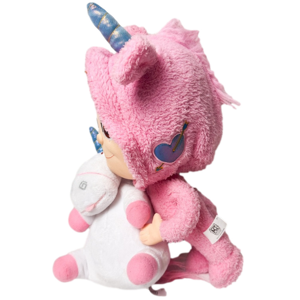 Universal Studios Despicable Me Minion Mayhem Agnes in Unicorn Pijama Plush - Picture 3 of 5